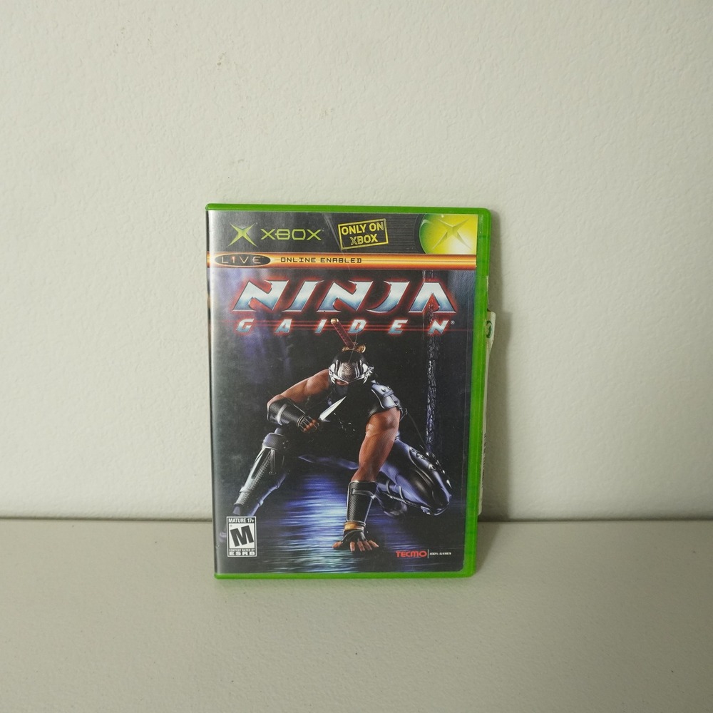 Tecmo Ninja Gaiden Microsoft Xbox NTSC Green Case CIB Action Adventure